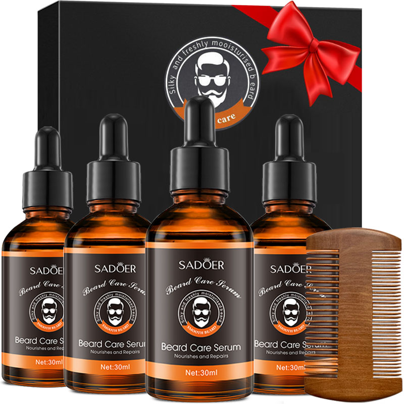 Men'S Grooming And Skin Care - 남성용 수염 오일 세트 - 피부