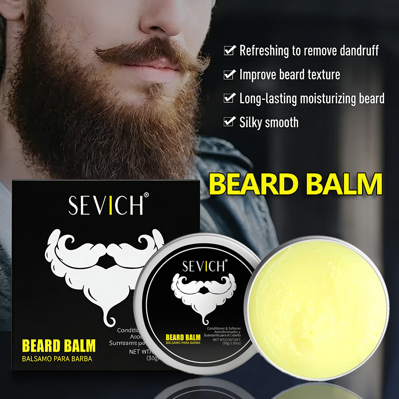 Men'S Grooming Wax - 30g 비어드 밤 왁스 비어드 케어