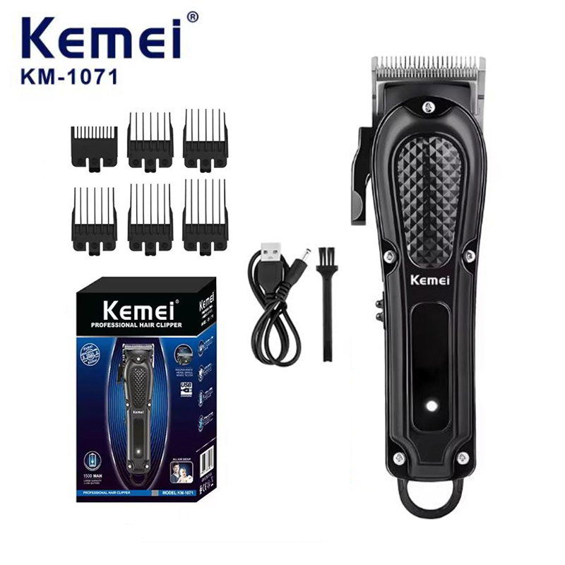 Mens Grooming Tools - Kemei KM-1071 전기 헤어 클리퍼 UBS