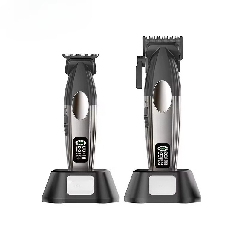 Mens Grooming Barber - 헤어 클리퍼, 전문가용 이발 키트, 무선