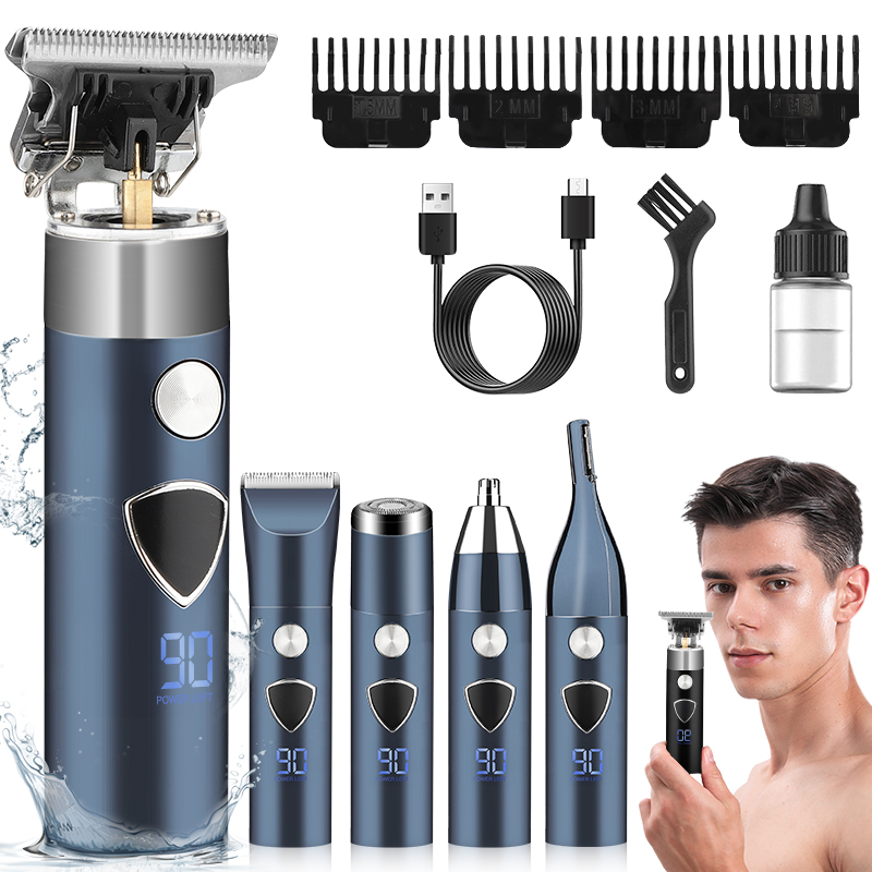 Men'S Grooming Hair And Body Wash - RESUXI HC-268B 다기능 헤어 클리퍼 세트,