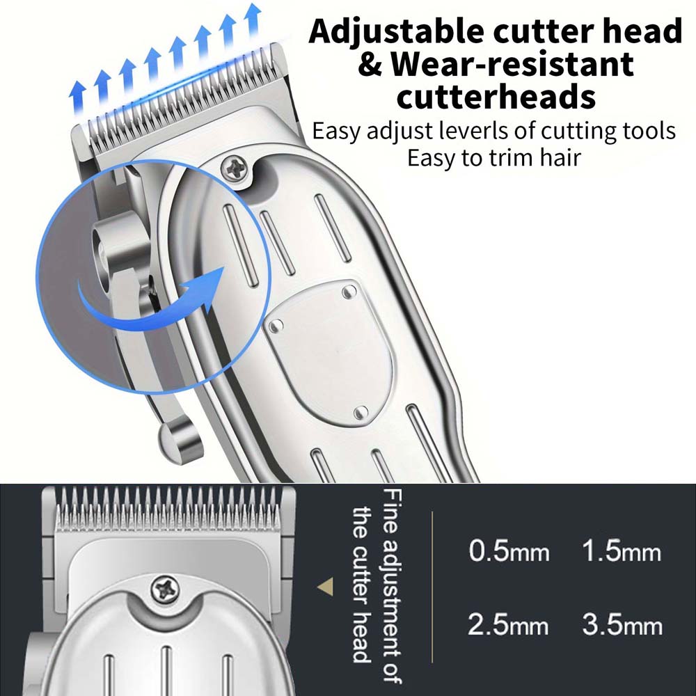 남성용 전문 헤어 클리퍼 - 무선 이발기 및 그루밍용  - Mens Grooming Barber 리뷰 및 가격