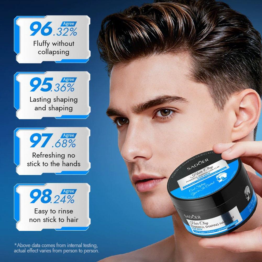 100g 남성용 헤어 스타일링 클레이 강력 고정 매트  - Men'S Grooming Wax 리뷰 및 가격