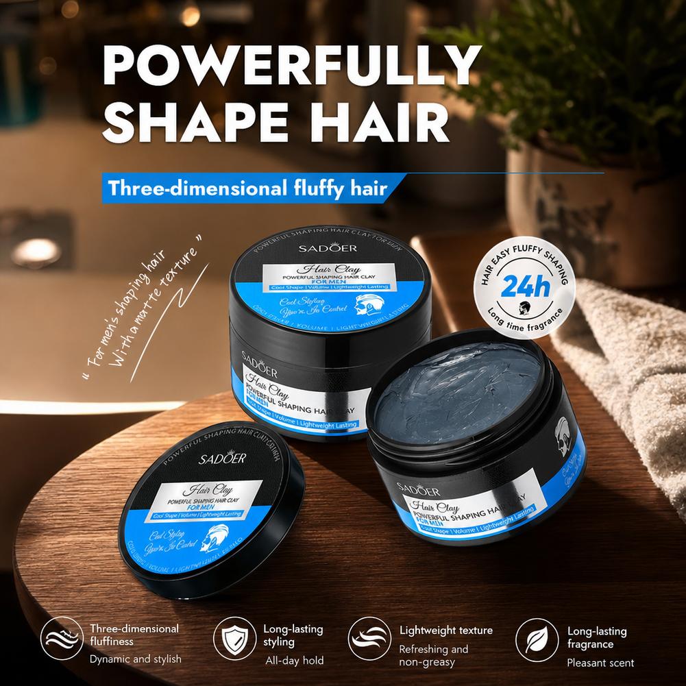 100g 남성용 헤어 스타일링 클레이 강력 고정 매트  - Men'S Grooming Wax 리뷰 및 가격