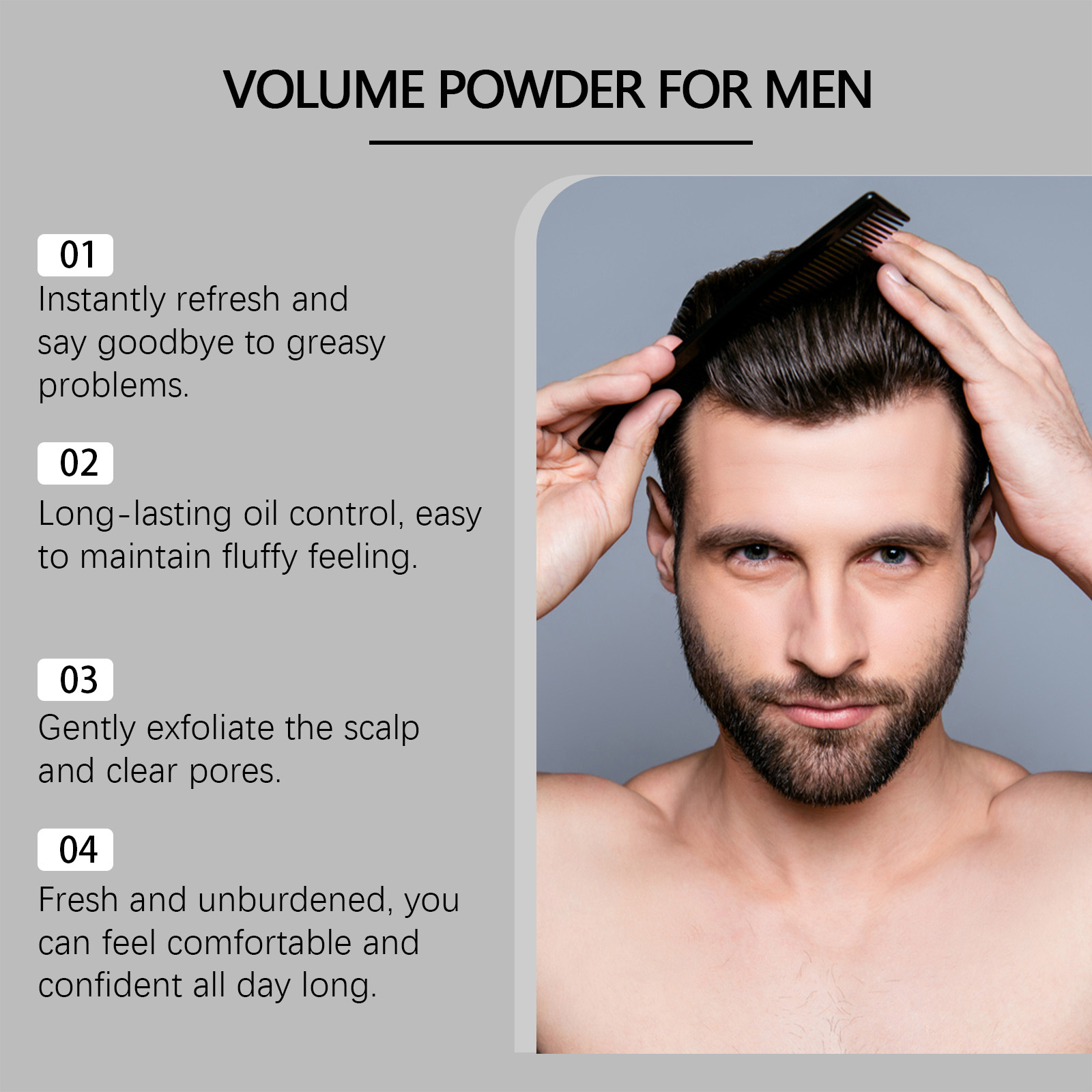 남성용 볼륨 파우더, 강력한 고정력, 텍스처링, 지속적 - Men'S Grooming Wax 리뷰 및 가격