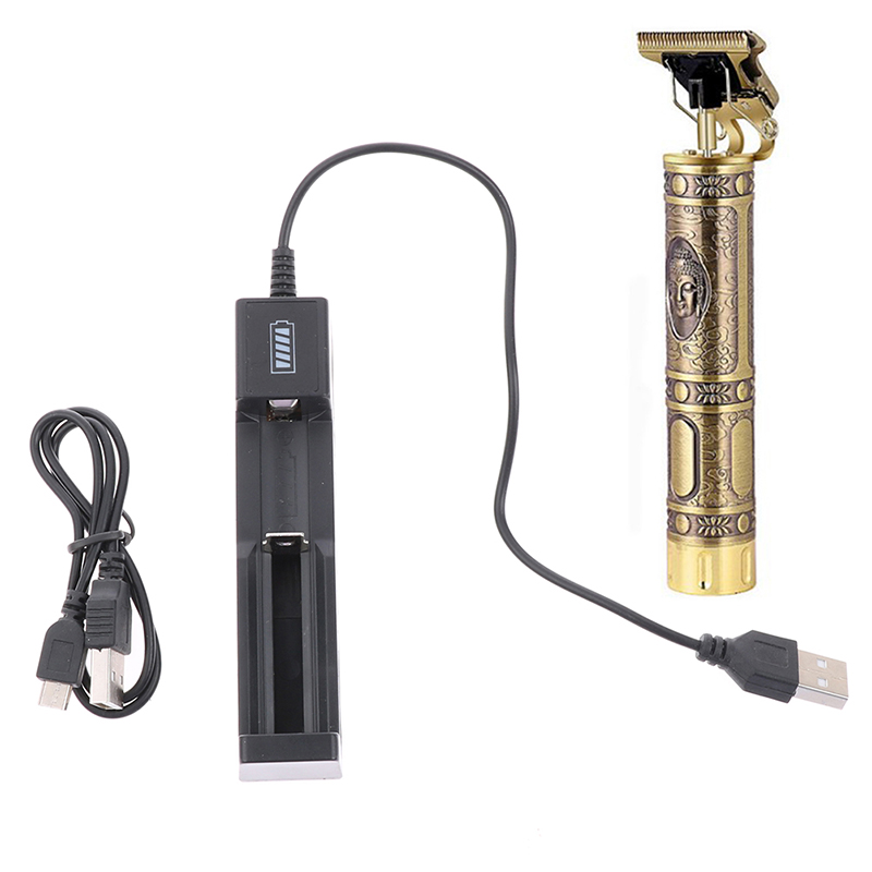 USB 충전식 T9 전기 헤어 클리퍼, 무선 면도기 트 - Mens Grooming Tools 리뷰 및 가격