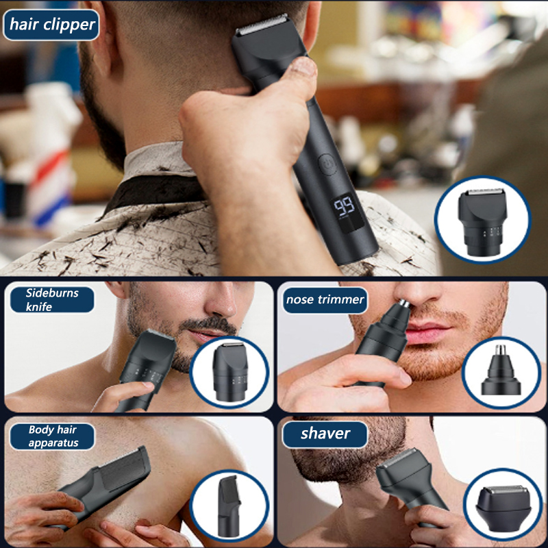 5-in-1 무선 헤어 클리퍼 LED 디스플레이 남성용 - Mens Grooming Barber 리뷰 및 가격