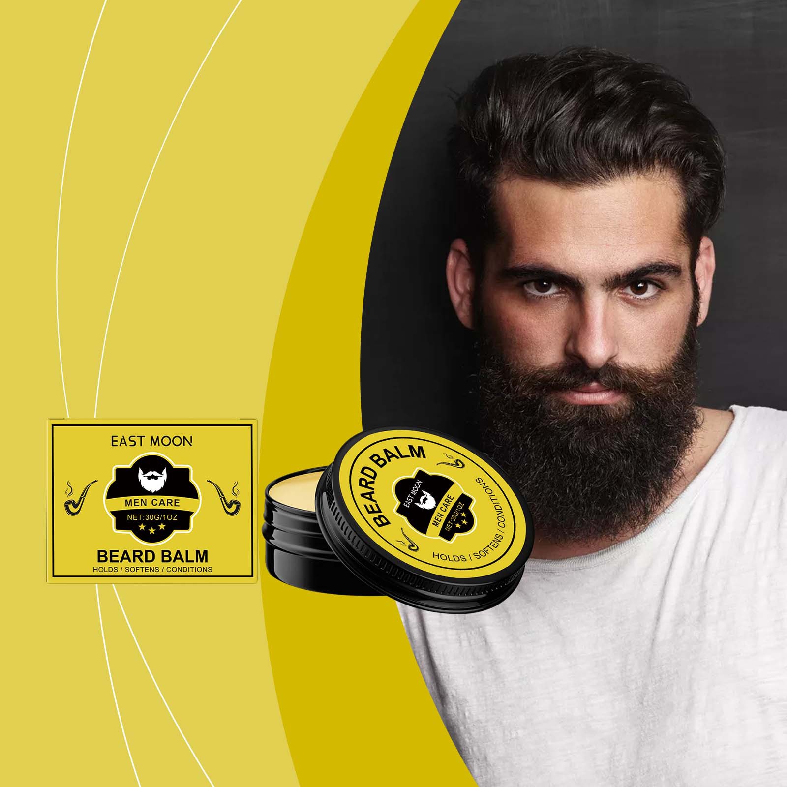 이스트 문 남성용 수염 관리 밤 부드럽게 영양 공급 지 - Men'S Grooming Wax 리뷰 및 가격
