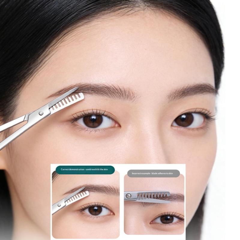 1Pcs 스테인레스 스틸 눈썹 트리머 가위 남성과 여성 - Mens Grooming Tools 리뷰 및 가격
