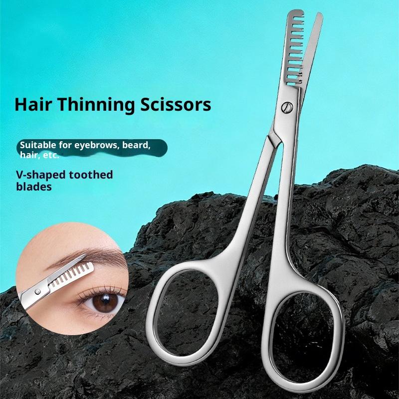 1Pcs 스테인레스 스틸 눈썹 트리머 가위 남성과 여성 - Mens Grooming Tools 리뷰 및 가격