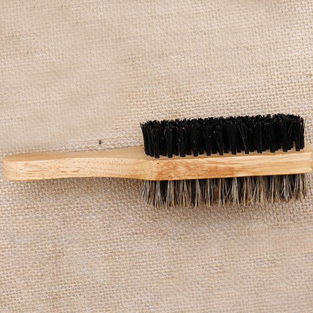 2Pcs 수염 스타일링 빗 양면 멧돼지 강모 브러시 인 - Mens Grooming Tools 리뷰 및 가격