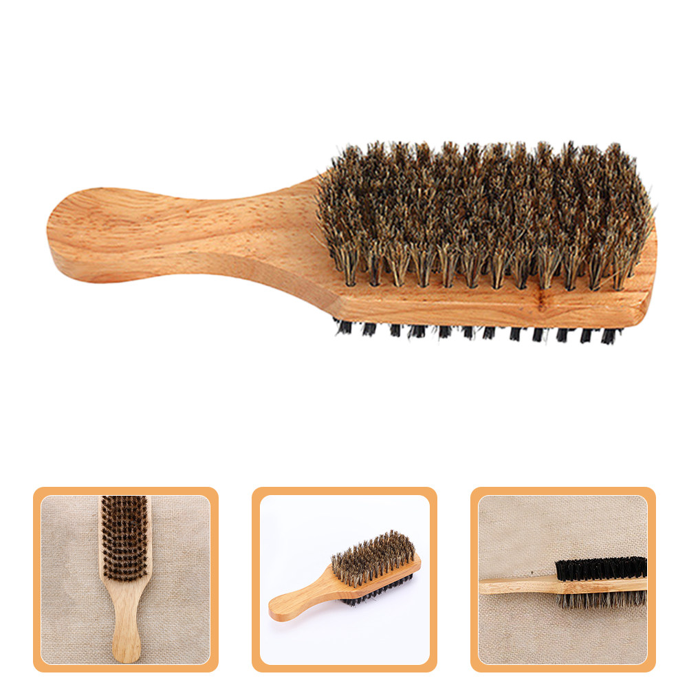 2Pcs 수염 스타일링 빗 양면 멧돼지 강모 브러시 인 - Mens Grooming Tools 리뷰 및 가격