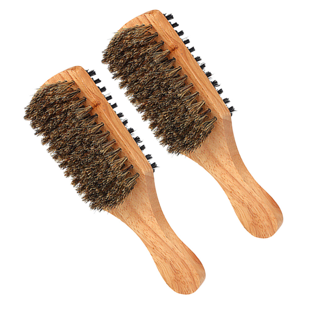 2Pcs 수염 스타일링 빗 양면 멧돼지 강모 브러시 인 - Mens Grooming Tools 리뷰 및 가격