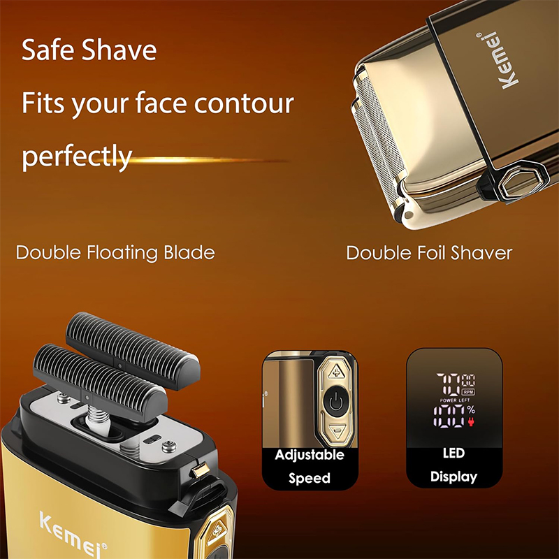 케메이 KM-TX10 T9 헤어 트리머 전기 면도기 포 - Men'S Grooming Razor Kit 리뷰 및 가격