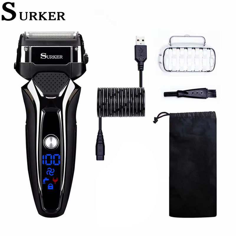 남성용 Surker 전기 면도기 충전식 지능형 왕복형  - Men'S Grooming Razor Kit 리뷰 및 가격