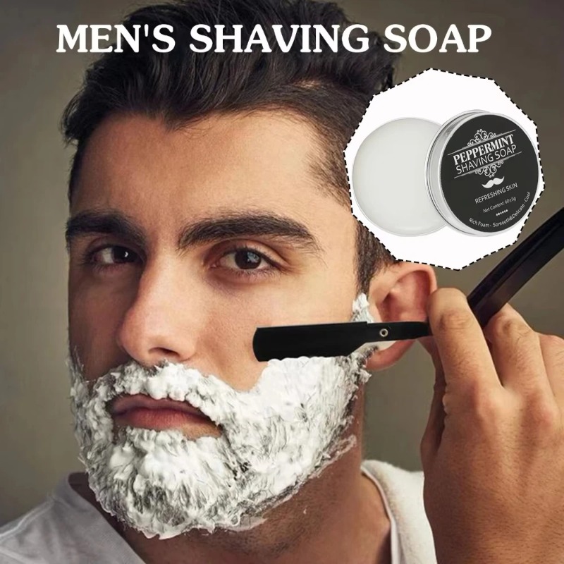 2026 쿨 민트 페퍼민트 쉐이빙 비누 60g 풍부한  - Men'S Grooming And Skin Care 리뷰 및 가격